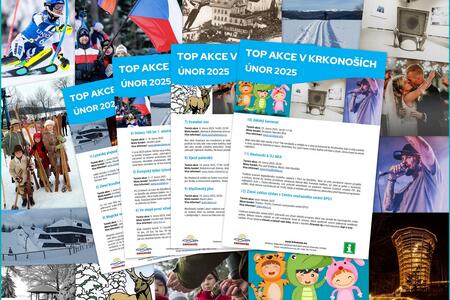 TOP akce v Krkonoších – únor 2025