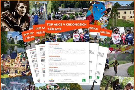 TOP akce v Krkonoších září 2022