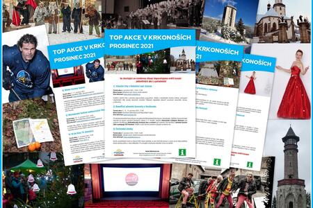 TOP akce v Krkonoších prosinec 2021